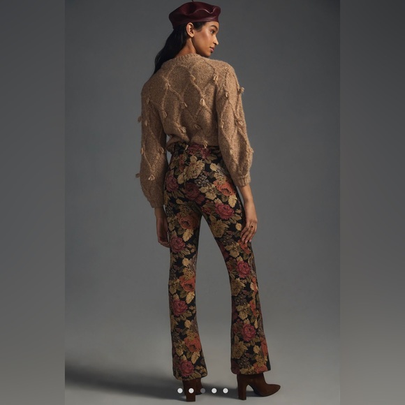 NWT Flora Flare leg En Saison pants from Anthropologie - Picture 3 of 6